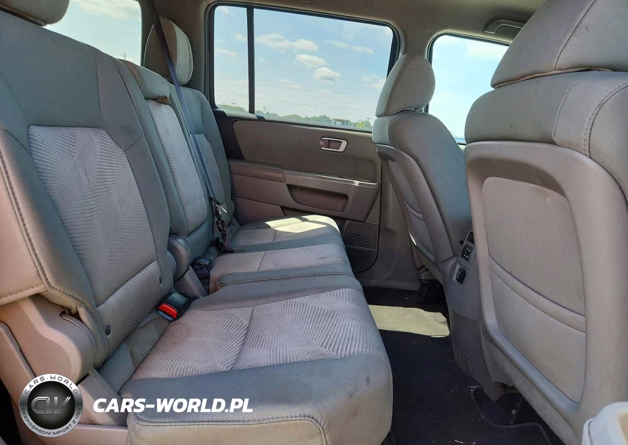 2012 Honda Pilot Lx VIN:5FNYF4H20CB020799 - 11