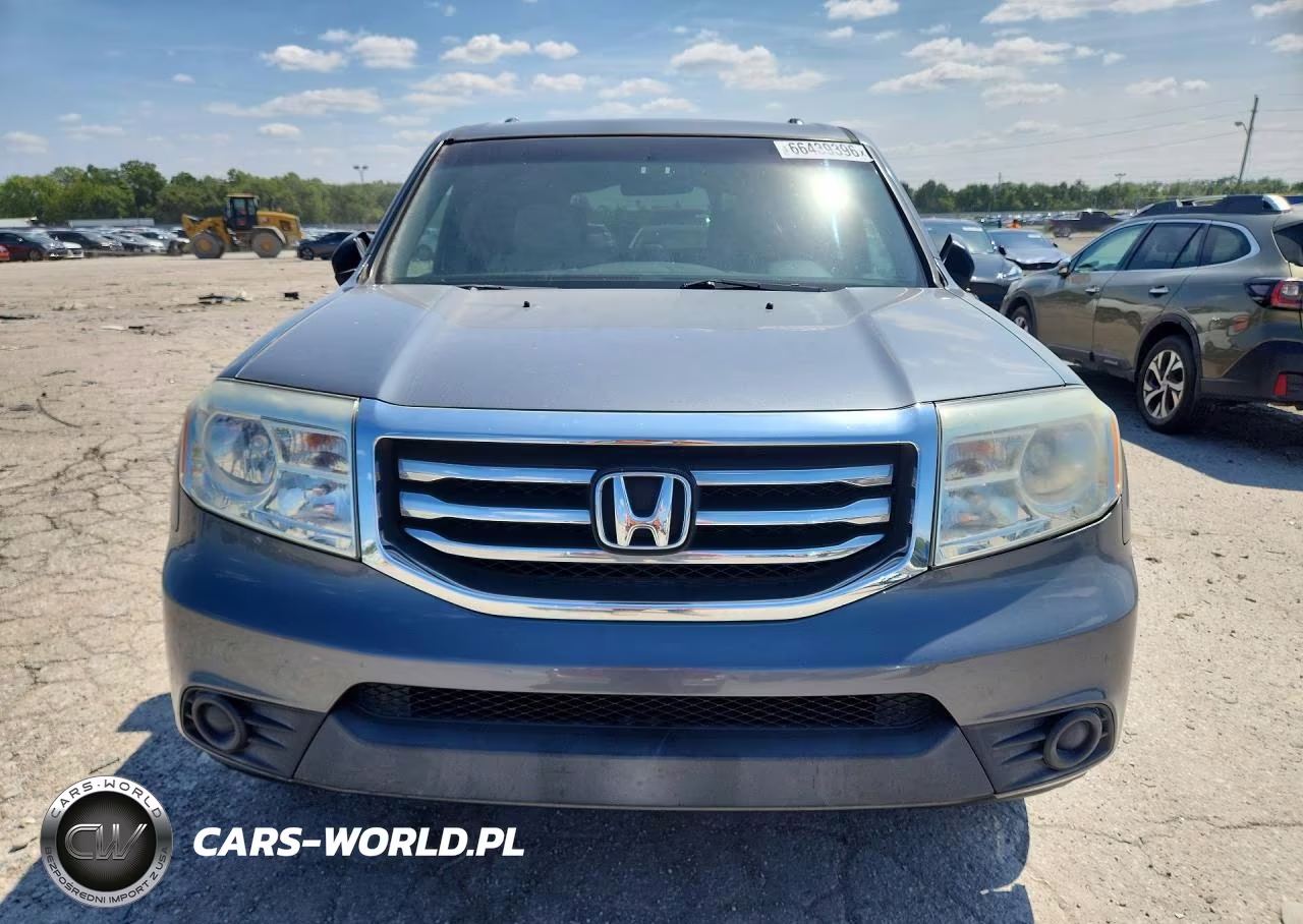 2012 Honda Pilot Lx VIN:5FNYF4H20CB020799 - 5