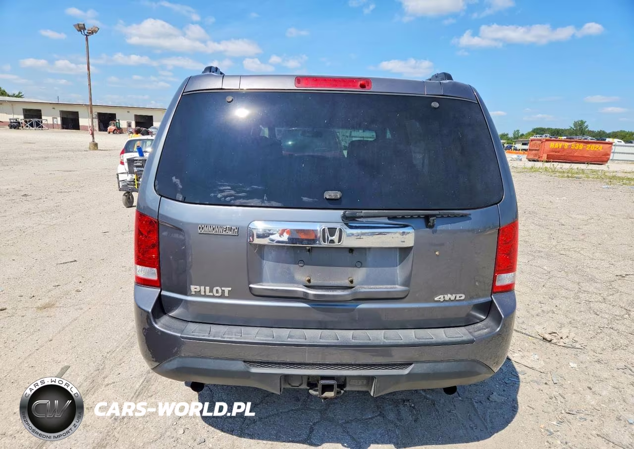 2012 Honda Pilot Lx VIN:5FNYF4H20CB020799 - 6