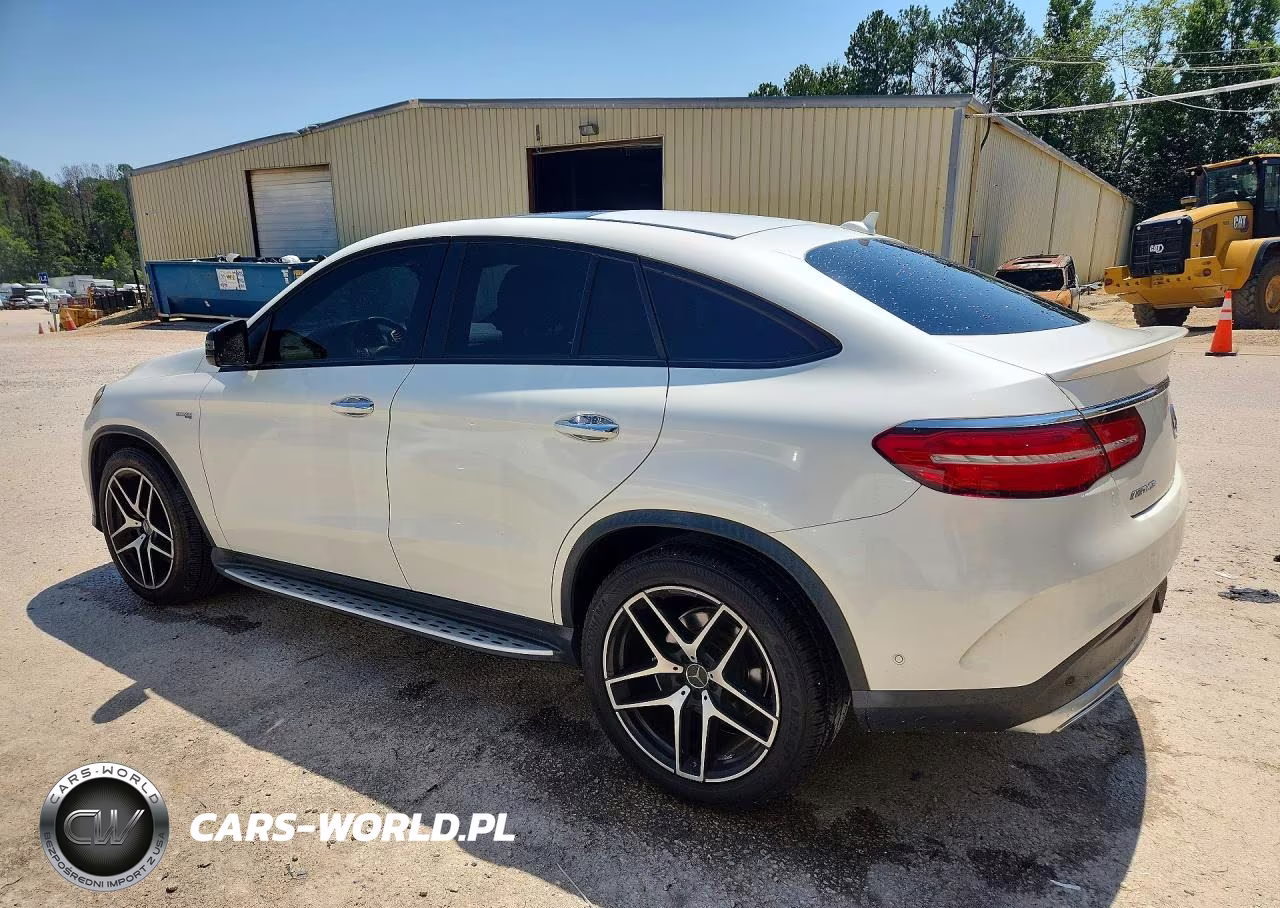 2017 Mercedes-Benz Gle Coupe 43 Amg VIN:4JGED6EB4HA058332 - 2