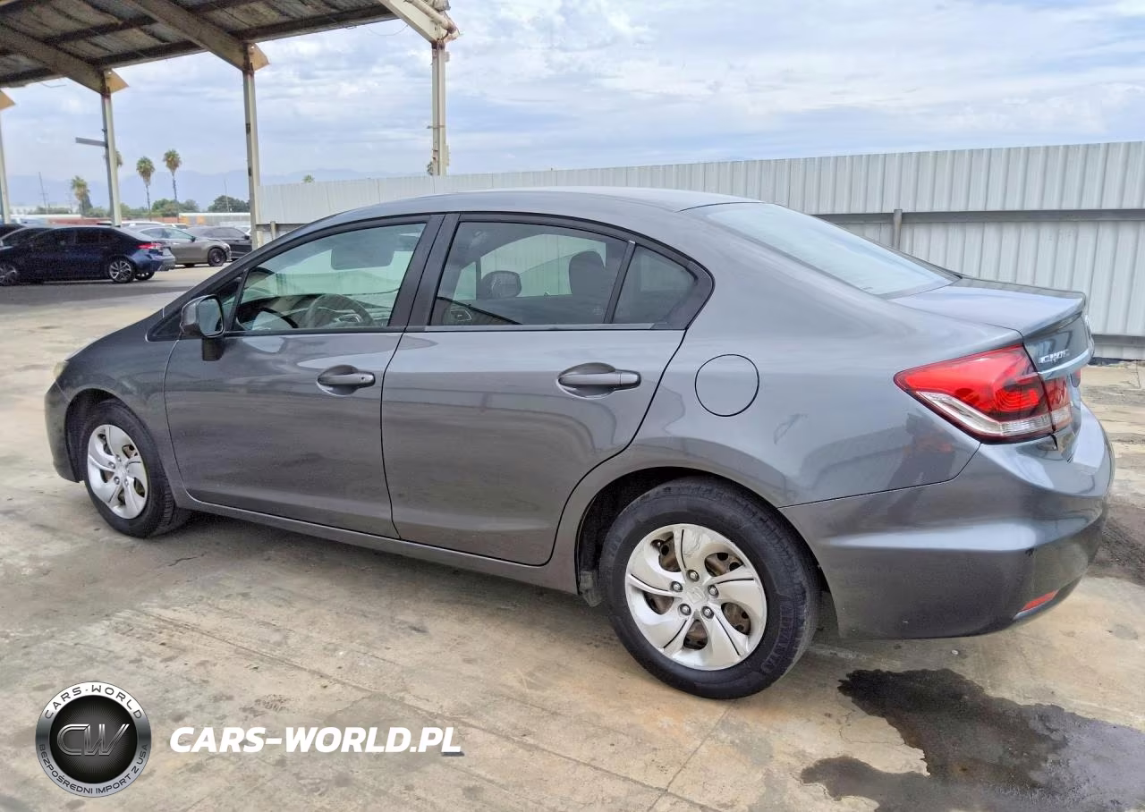 2013 Honda Civic Lx VIN:19XFB2F54DE247926 - 2