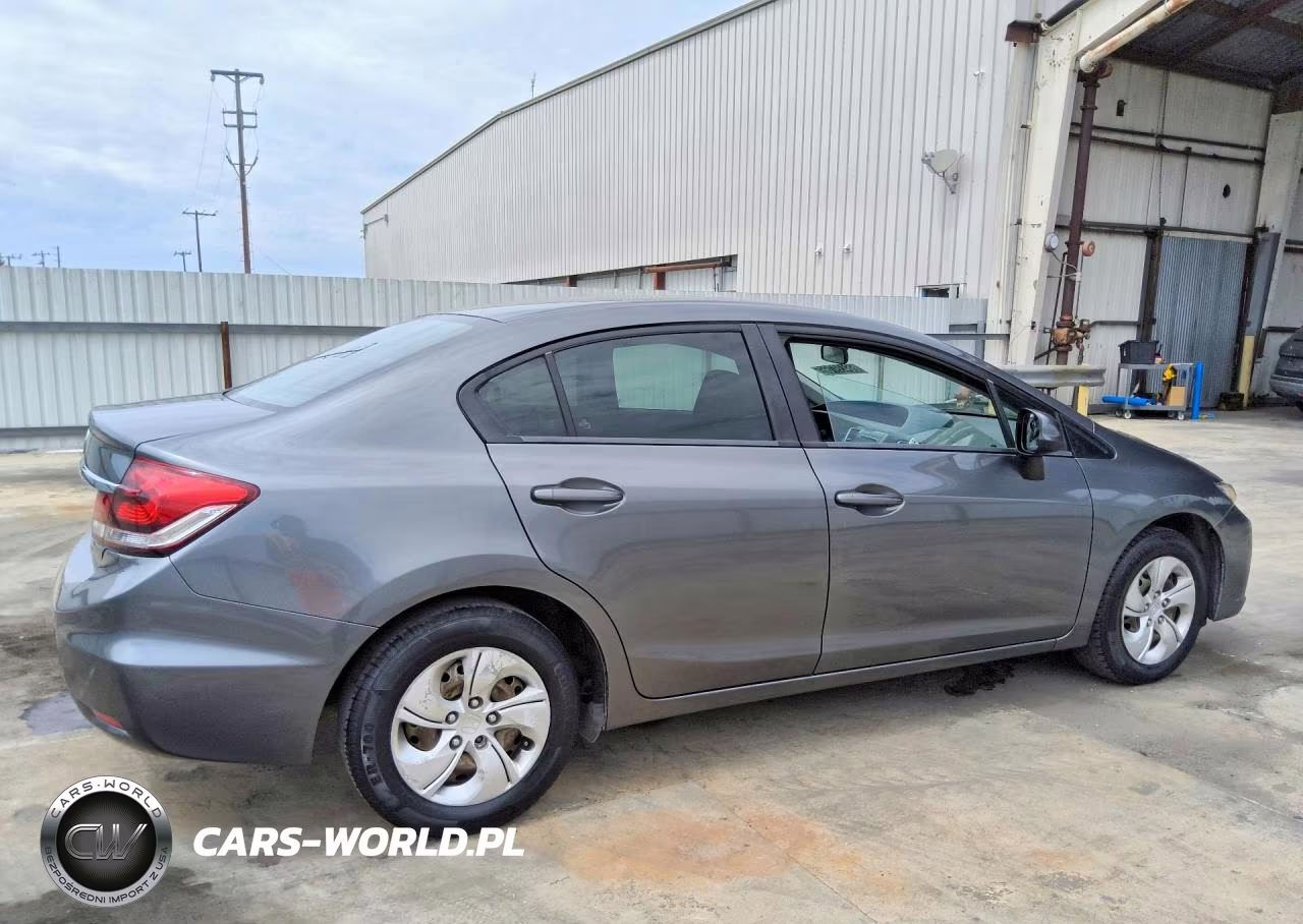 2013 Honda Civic Lx VIN:19XFB2F54DE247926 - 3