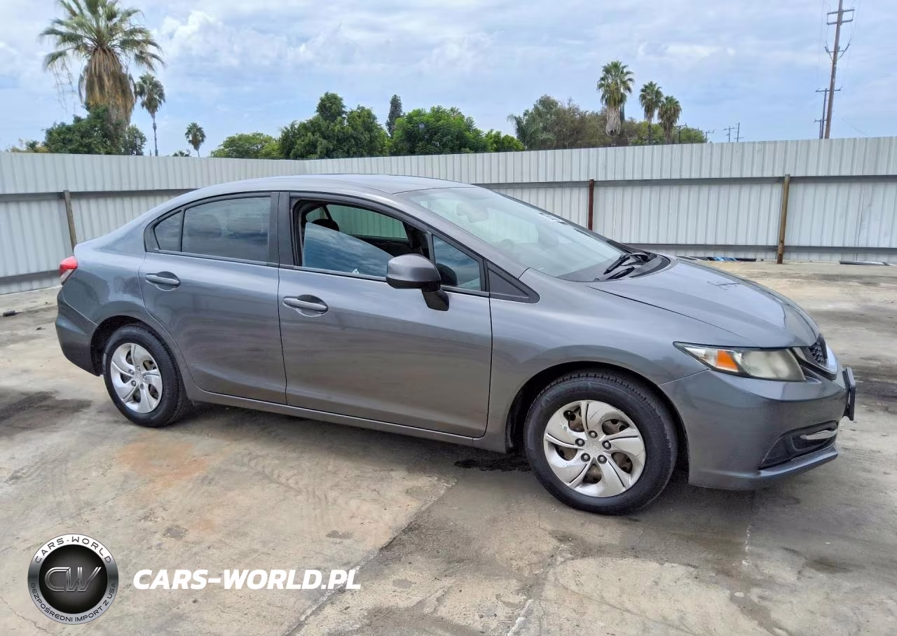 2013 Honda Civic Lx VIN:19XFB2F54DE247926 - 4