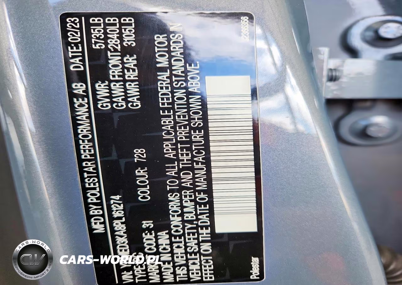 2023 Polestar 2 VIN:YSMED3KA8PL161274 - 13