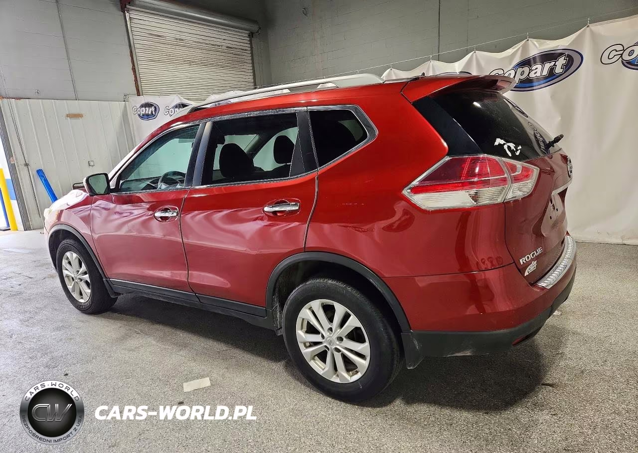 2015 Nissan Rogue Sv VIN:5N1AT2MVXFC876297 - 2