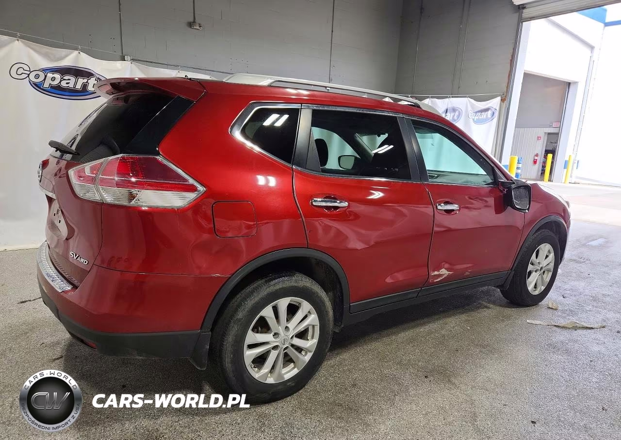 2015 Nissan Rogue Sv VIN:5N1AT2MVXFC876297 - 3