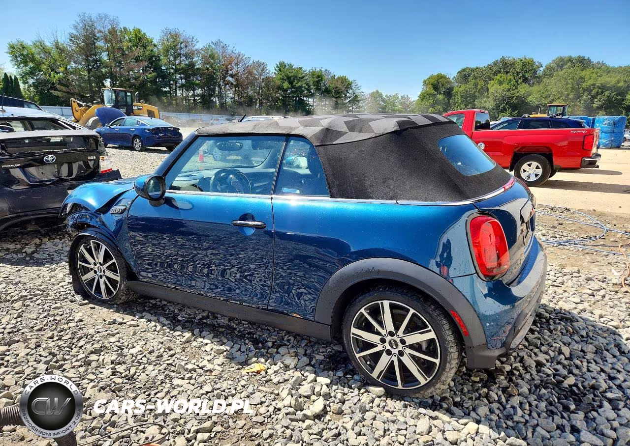 2022 Mini Cooper S VIN:WMW43DL00N3N91462 - 2