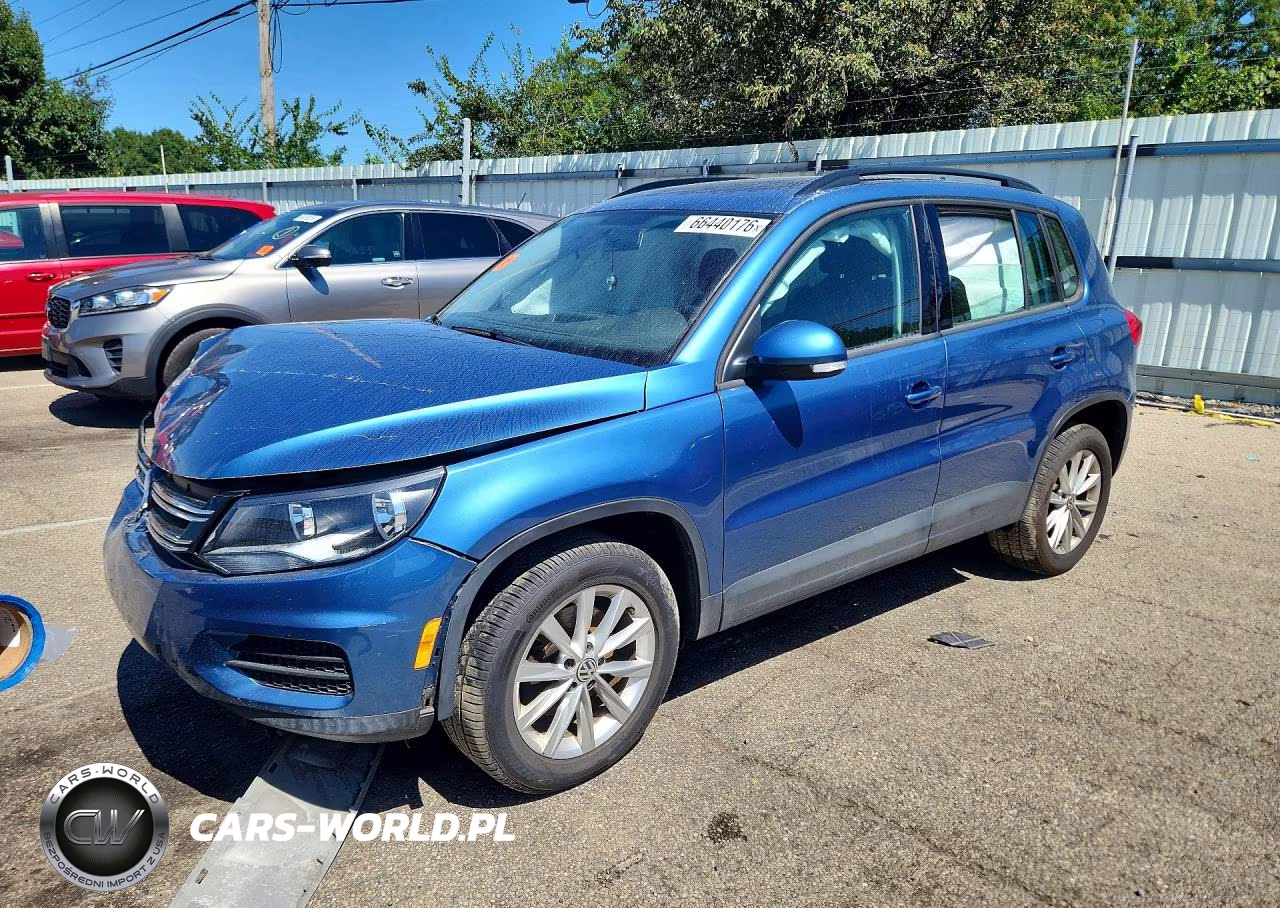 2018 Volkswagen Tiguan Limited VIN:WVGBV7AX8JK004376 - 1