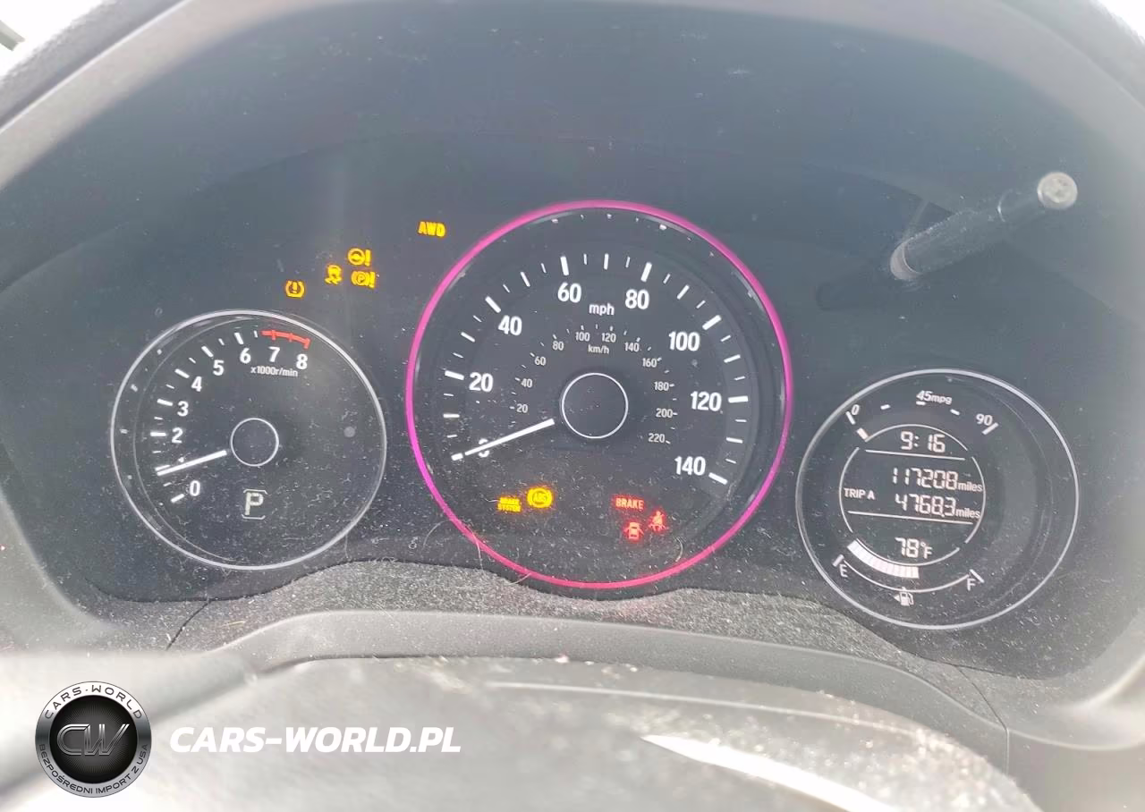 2017 Honda Hr-V Ex VIN:3CZRU6H50HG709950 - 9