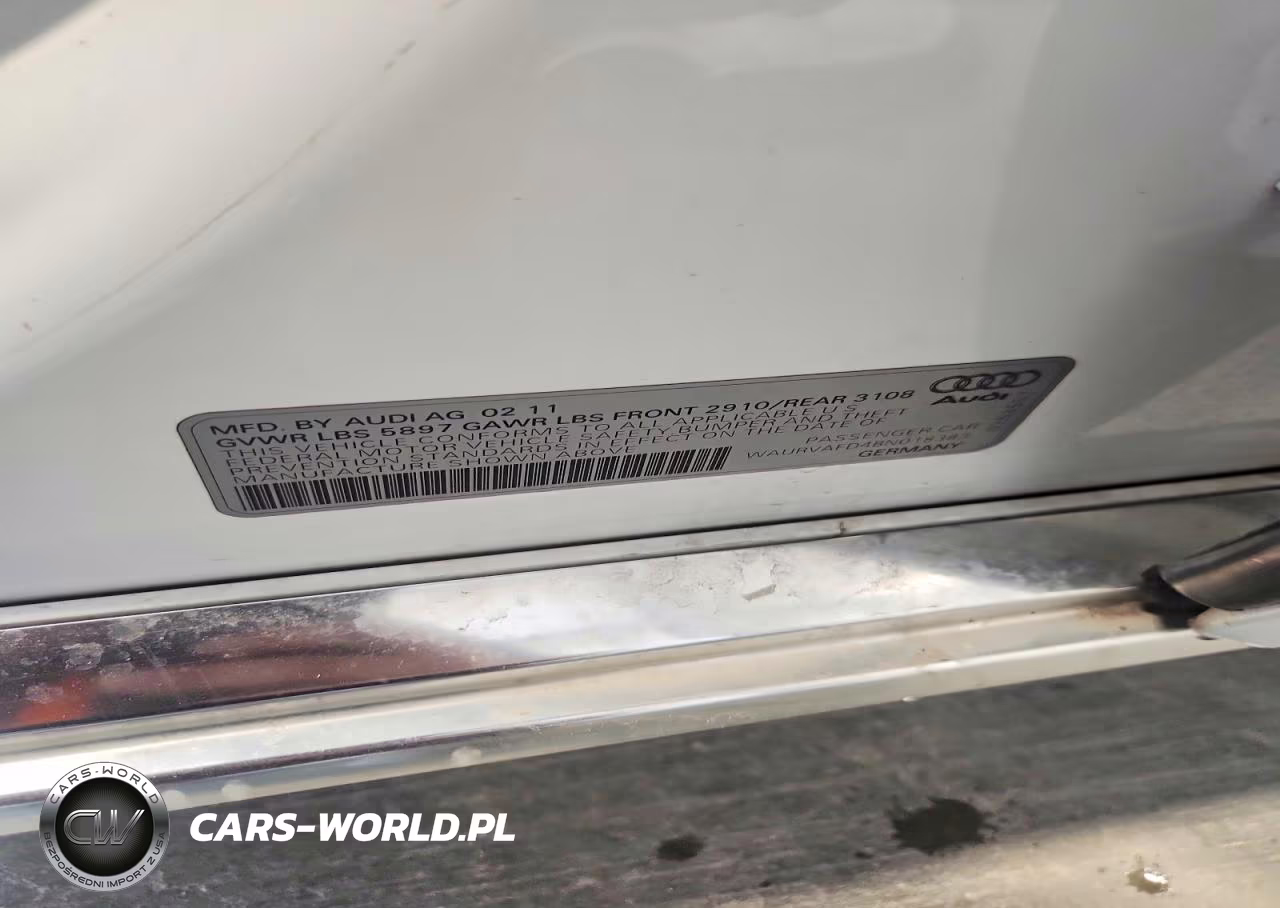 2011 Audi A8 L Quattro VIN:WAURVAFD4BN018383 - 12