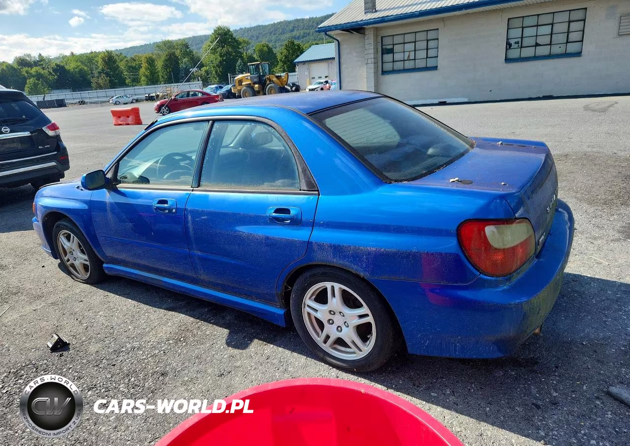 2003 Subaru Impreza Wrx VIN:JF1GD29623G510387 - 2