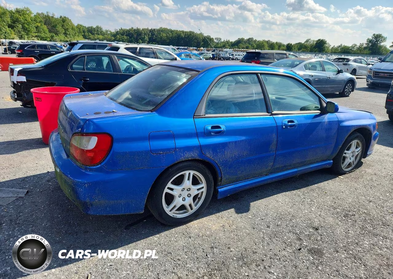 2003 Subaru Impreza Wrx VIN:JF1GD29623G510387 - 3
