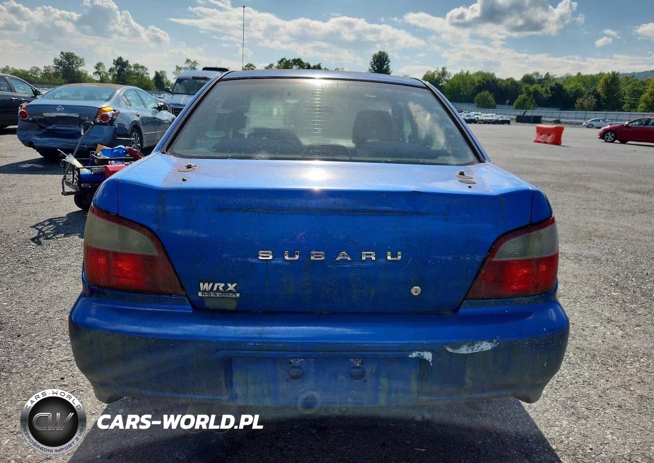 2003 Subaru Impreza Wrx VIN:JF1GD29623G510387 - 6