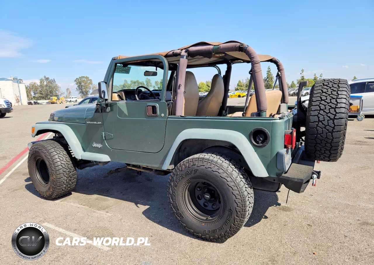 1999 Jeep Wrangler - Tj Se VIN:1J4FY29P9XP431284 - 2