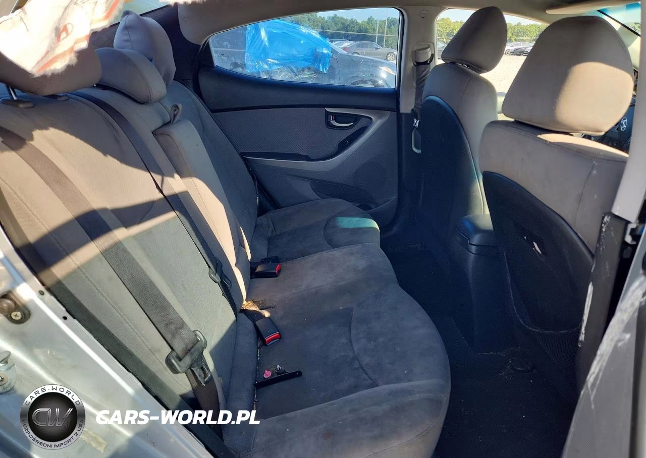 2013 Hyundai Elantra Gls VIN:KMHDH4AE3DU506363 - 10