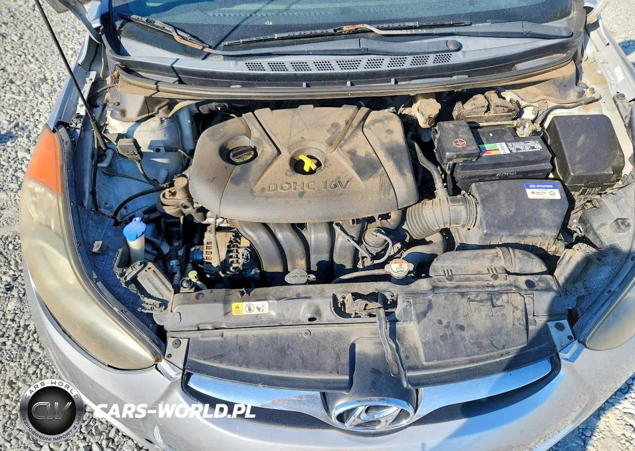2013 Hyundai Elantra Gls VIN:KMHDH4AE3DU506363 - 11