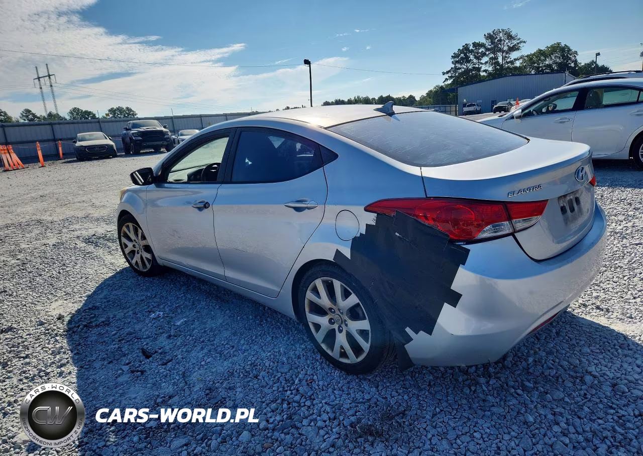 2013 Hyundai Elantra Gls VIN:KMHDH4AE3DU506363 - 2