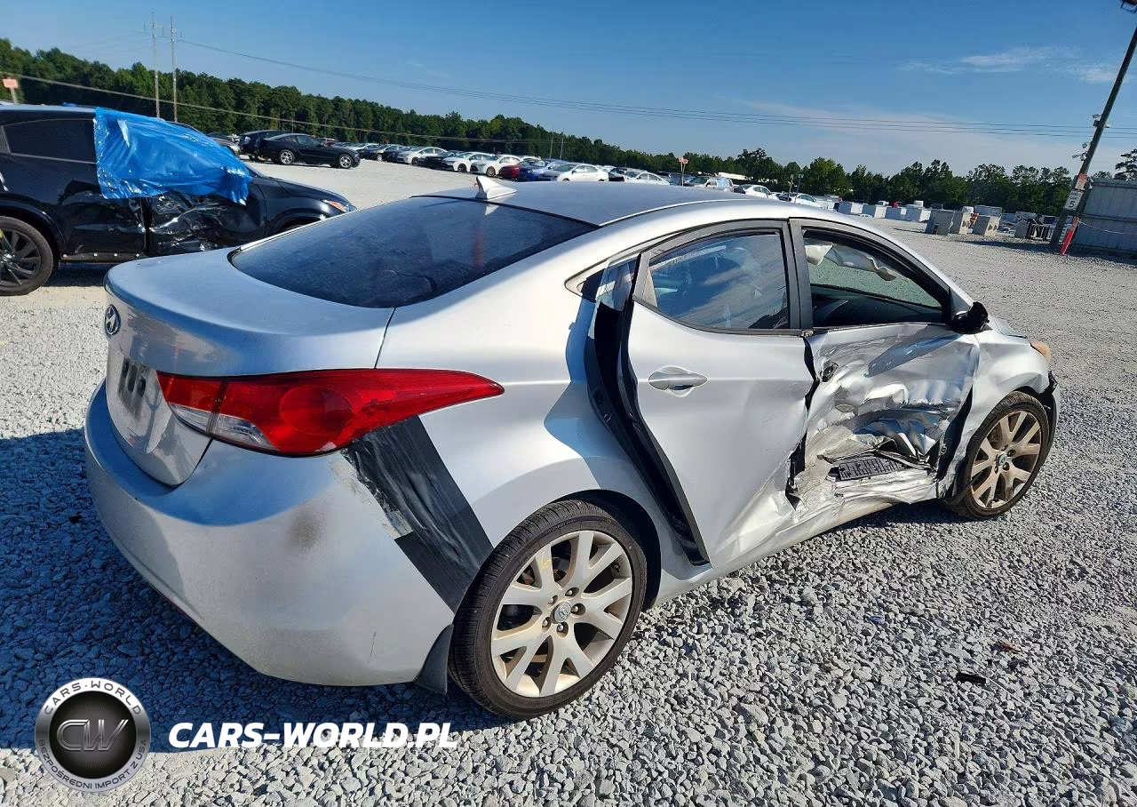 2013 Hyundai Elantra Gls VIN:KMHDH4AE3DU506363 - 3