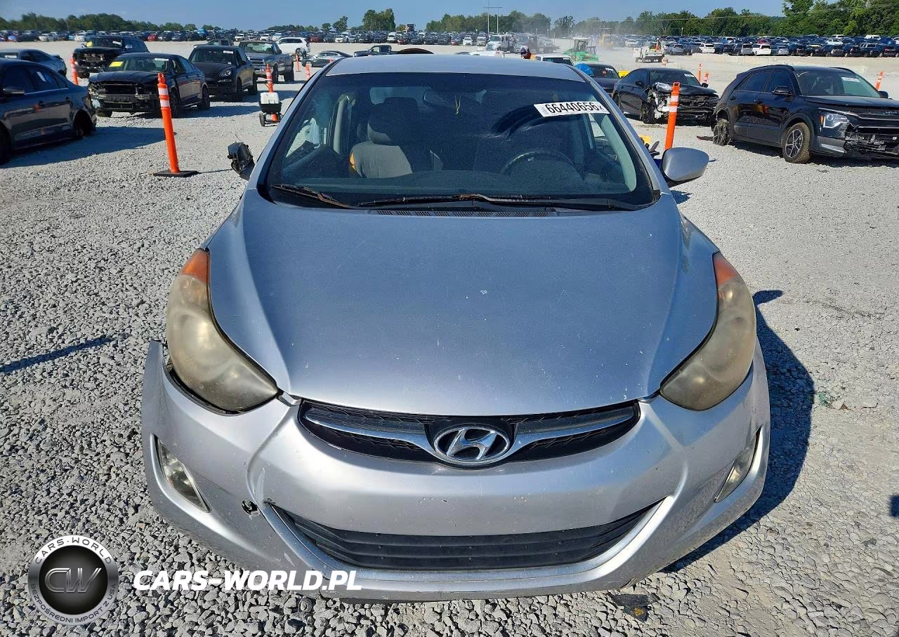 2013 Hyundai Elantra Gls VIN:KMHDH4AE3DU506363 - 5