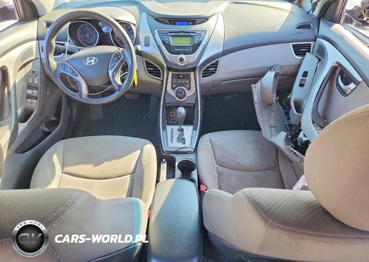 2013 Hyundai Elantra Gls VIN:KMHDH4AE3DU506363 - 8