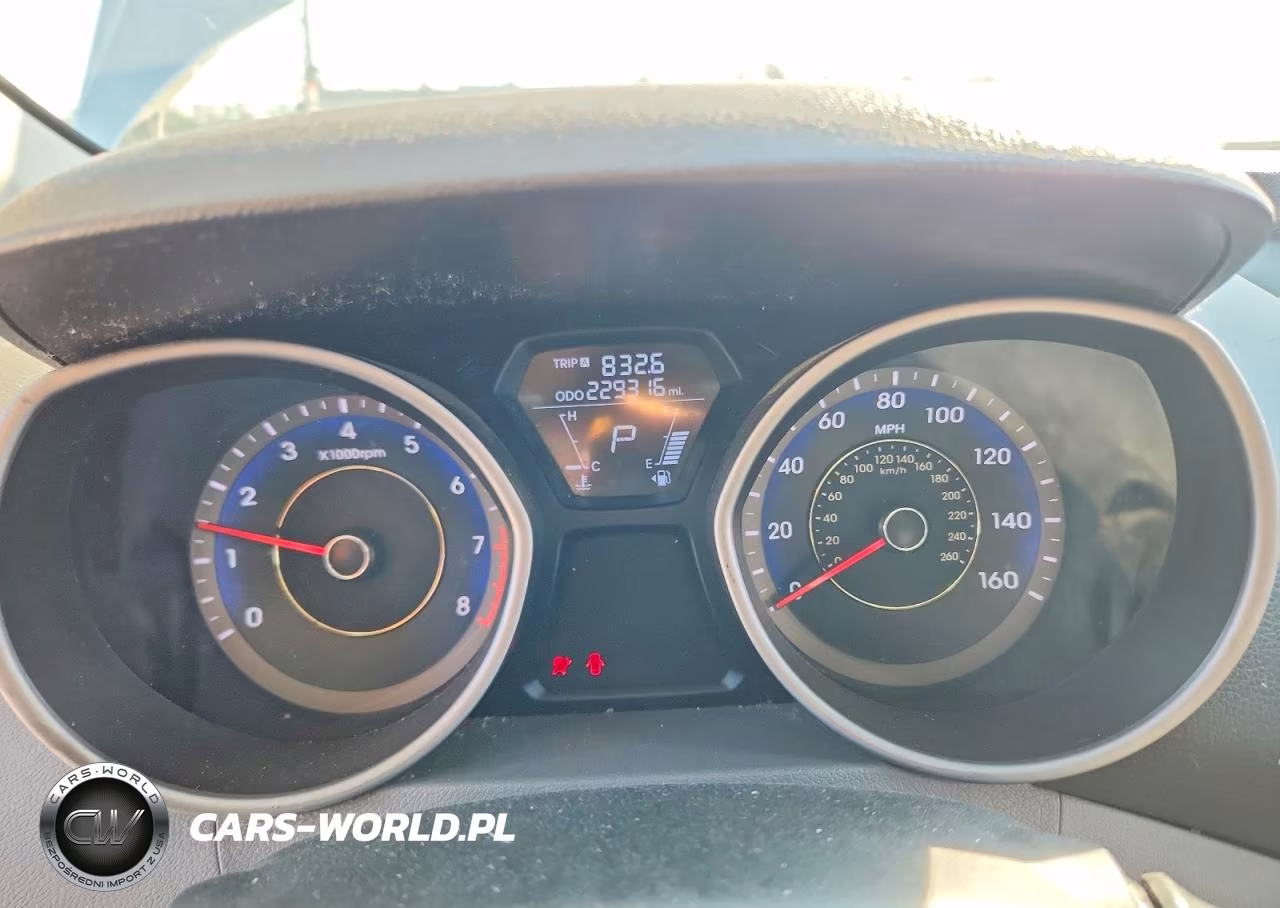 2013 Hyundai Elantra Gls VIN:KMHDH4AE3DU506363 - 9