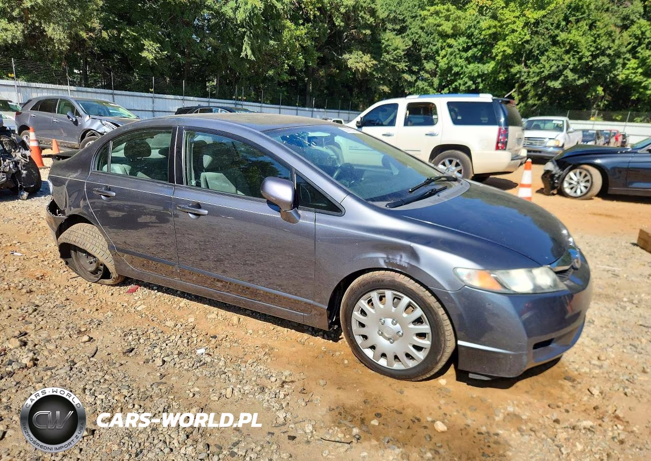 2010 Honda Civic Lx VIN:2HGFA1F53AH315549 - 4