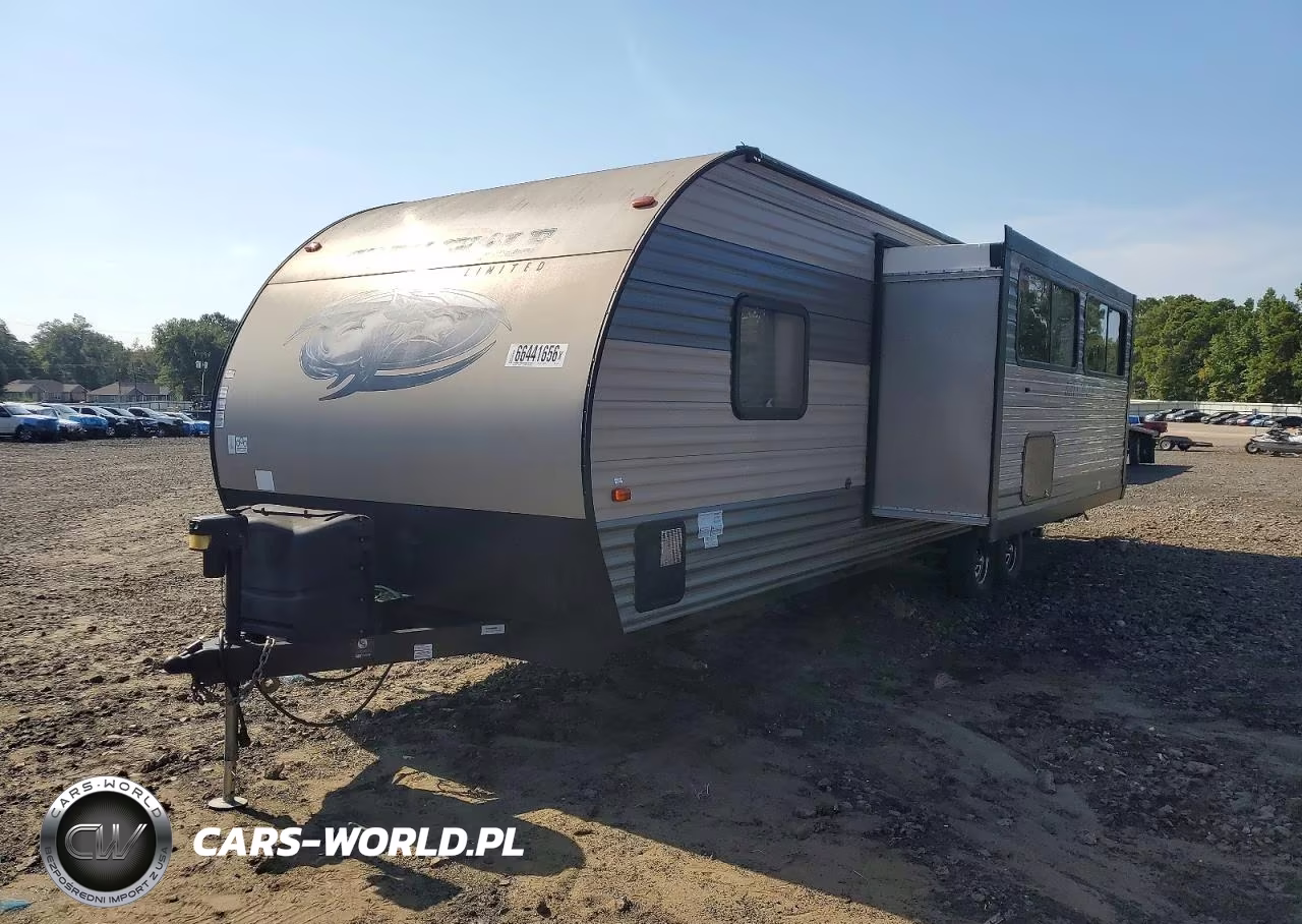 2018 Forest River Grey Wolf Camper VIN:4X4TCKE24JX129565 - 2