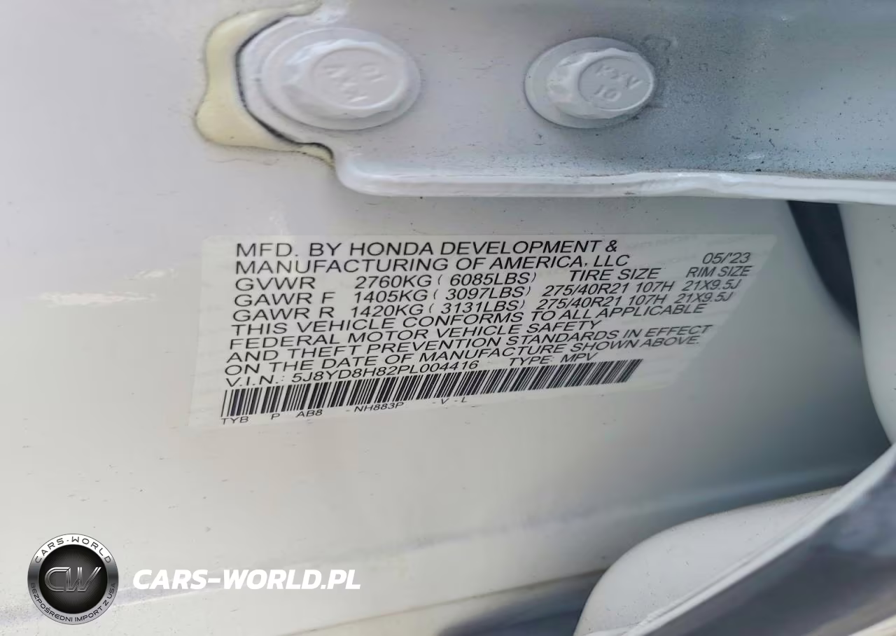 2023 Acura Mdx Type S Advance VIN:5J8YD8H82PL004416 - 13