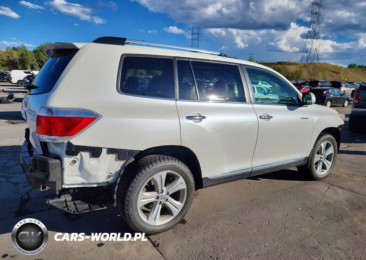 2013 Toyota Highlander Limited VIN:5TDDK3EH5DS230907 - 3