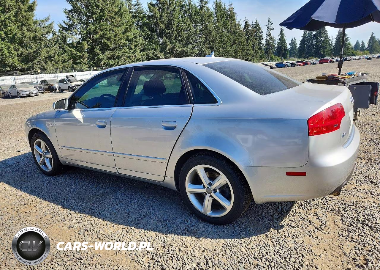 2007 Audi A4 3.2 Quattro VIN:WAUDH78E57A101636 - 2