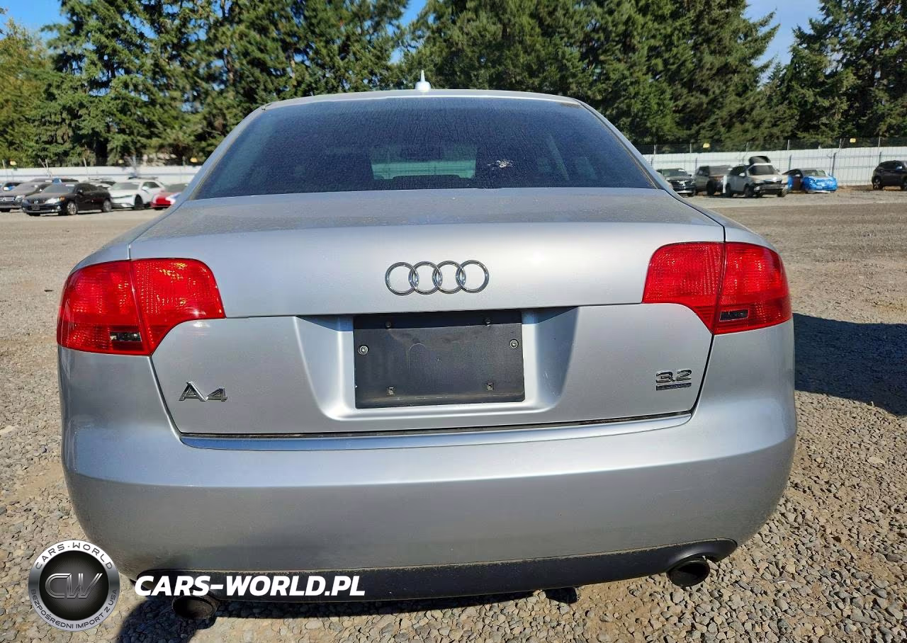 2007 Audi A4 3.2 Quattro VIN:WAUDH78E57A101636 - 6