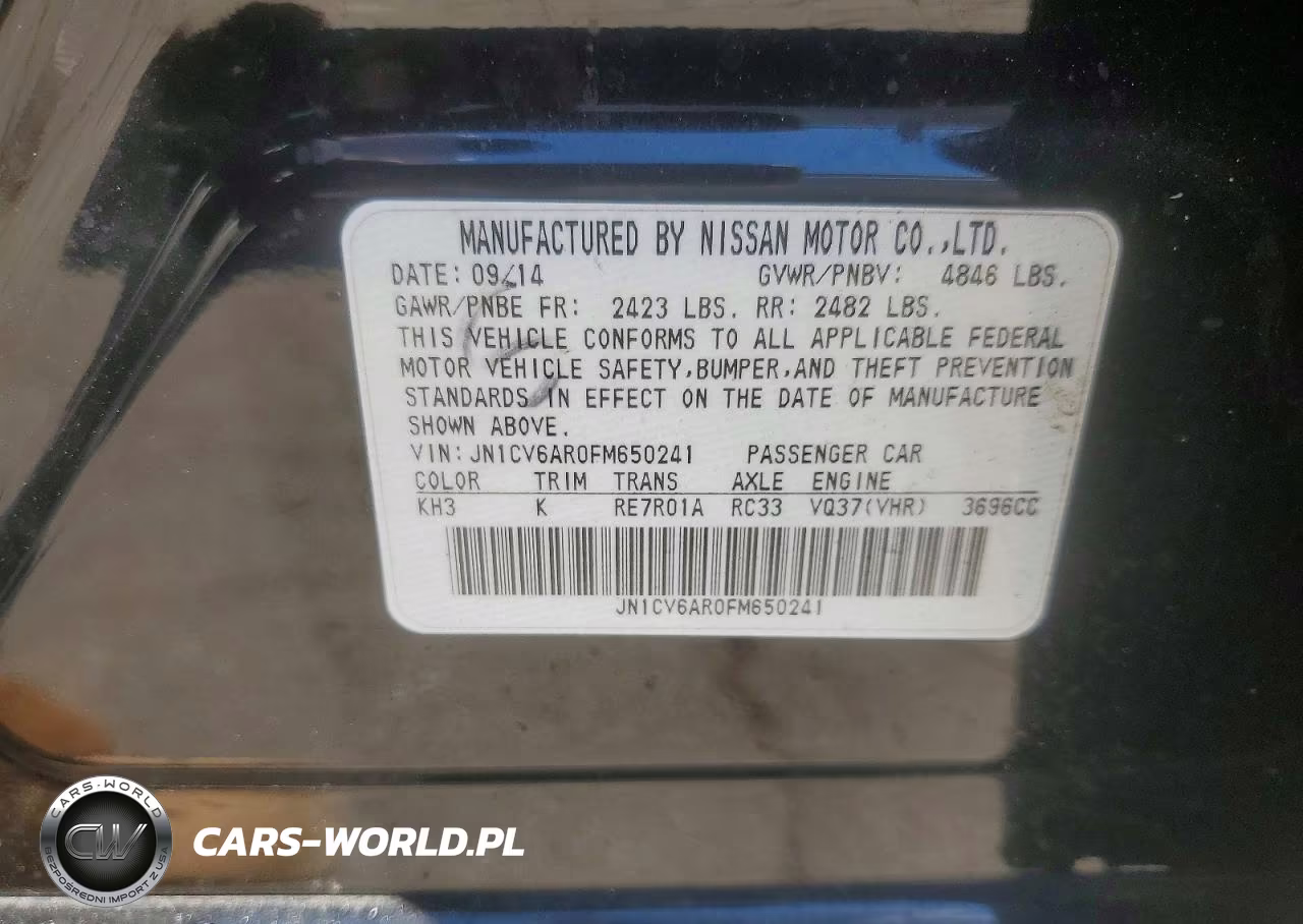 2015 Infiniti Q40 Base VIN:JN1CV6AR0FM650241 - 12