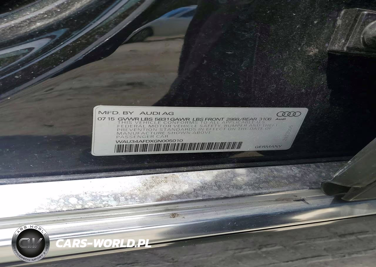 2016 Audi A8 L Quattro VIN:WAU34AFDXGN005010 - 13