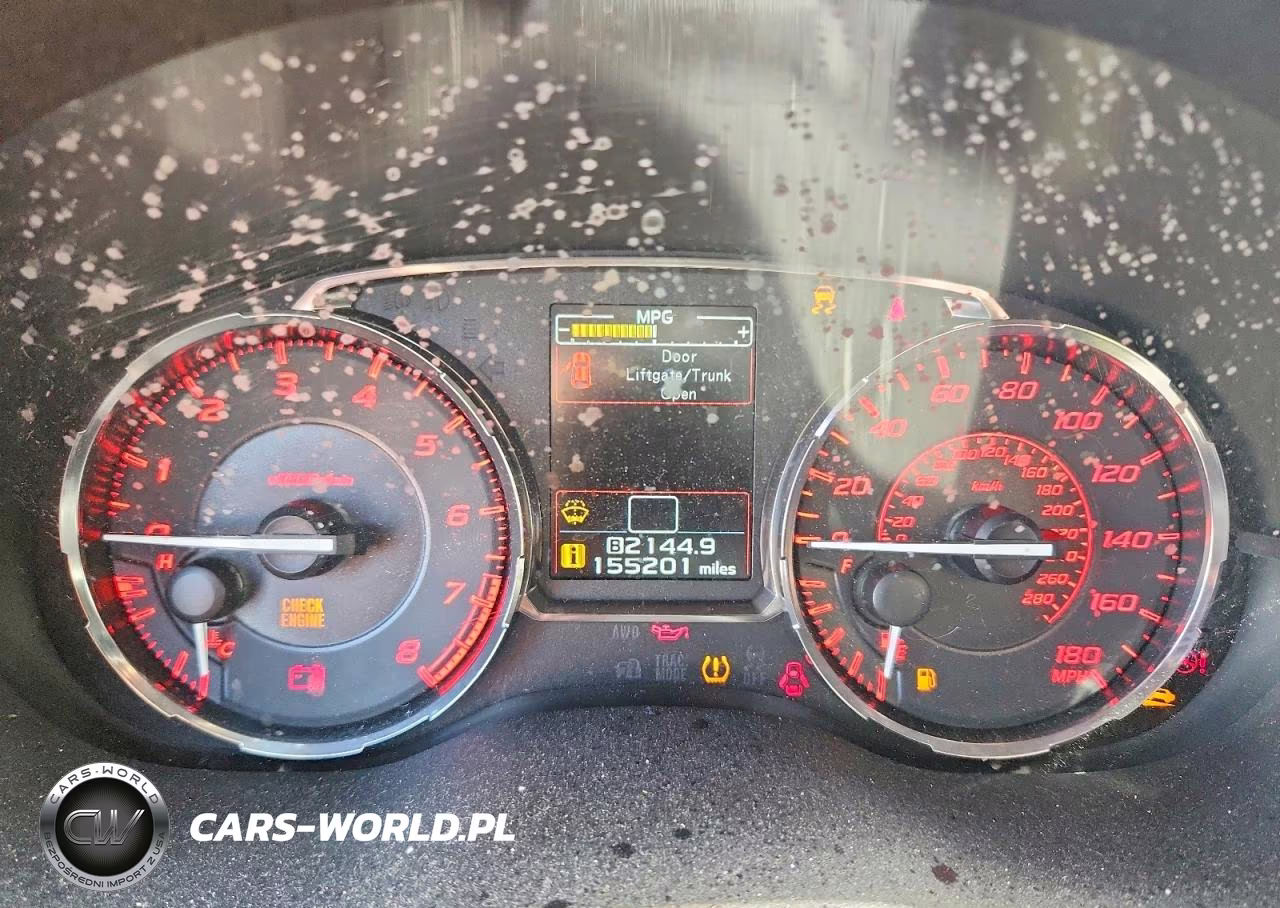 2015 Subaru Wrx Wrx (W VIN:JF1VA1A65F9819186 - 9