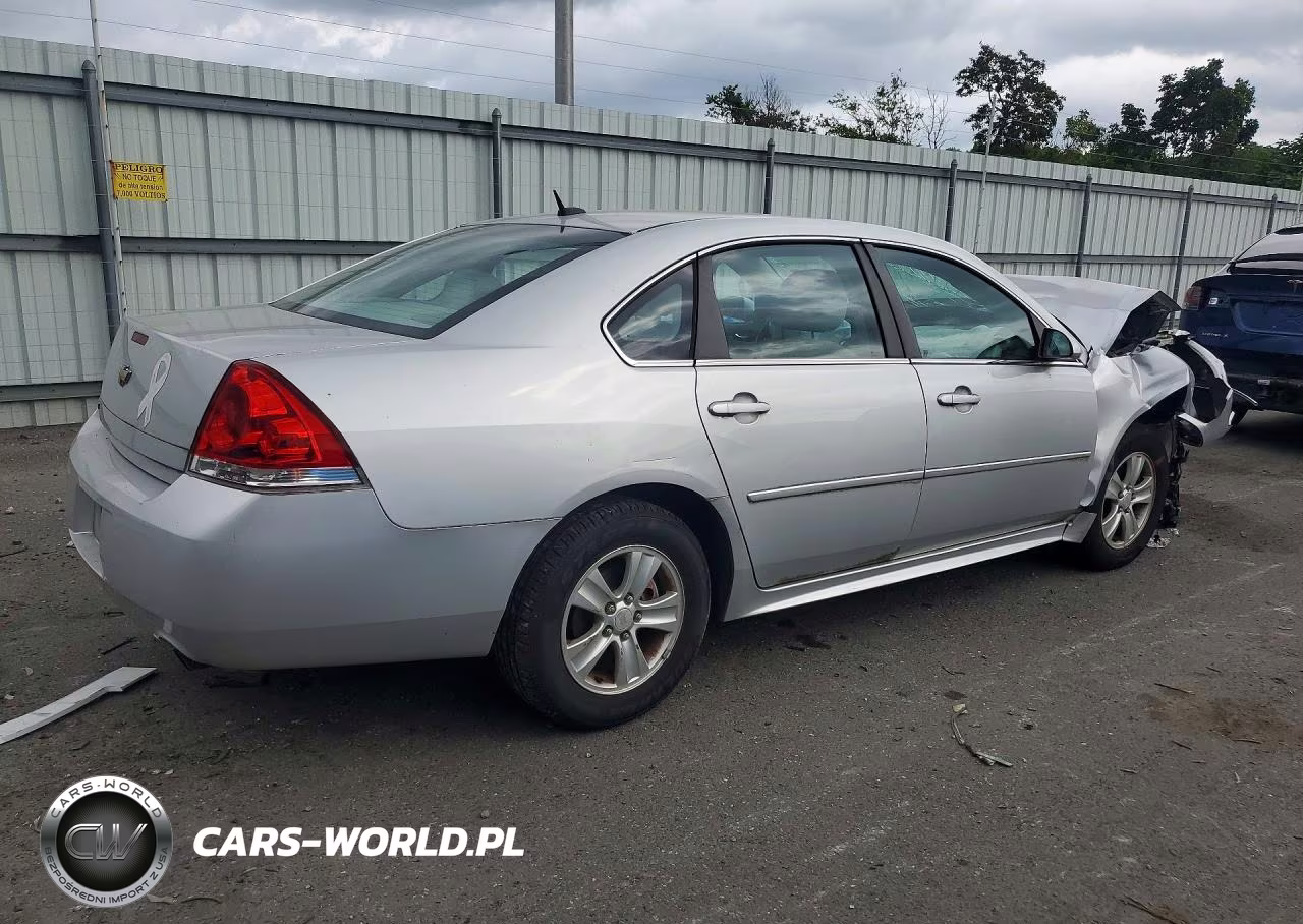 2012 Chevrolet Impala Ls VIN:2G1WA5E30C1139246 - 3