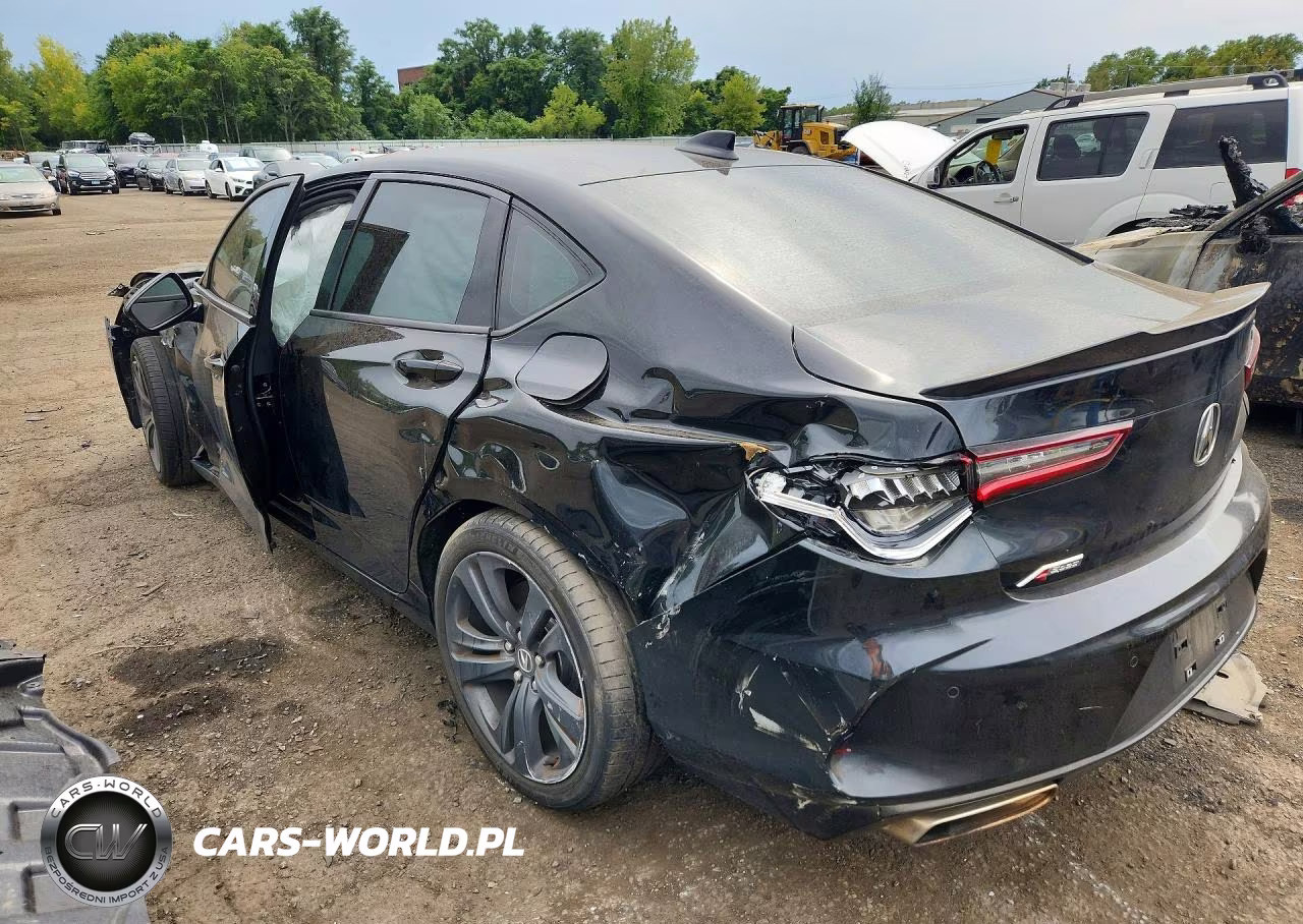 2021 Acura Tlx Tech A VIN:19UUB5F54MA004257 - 2