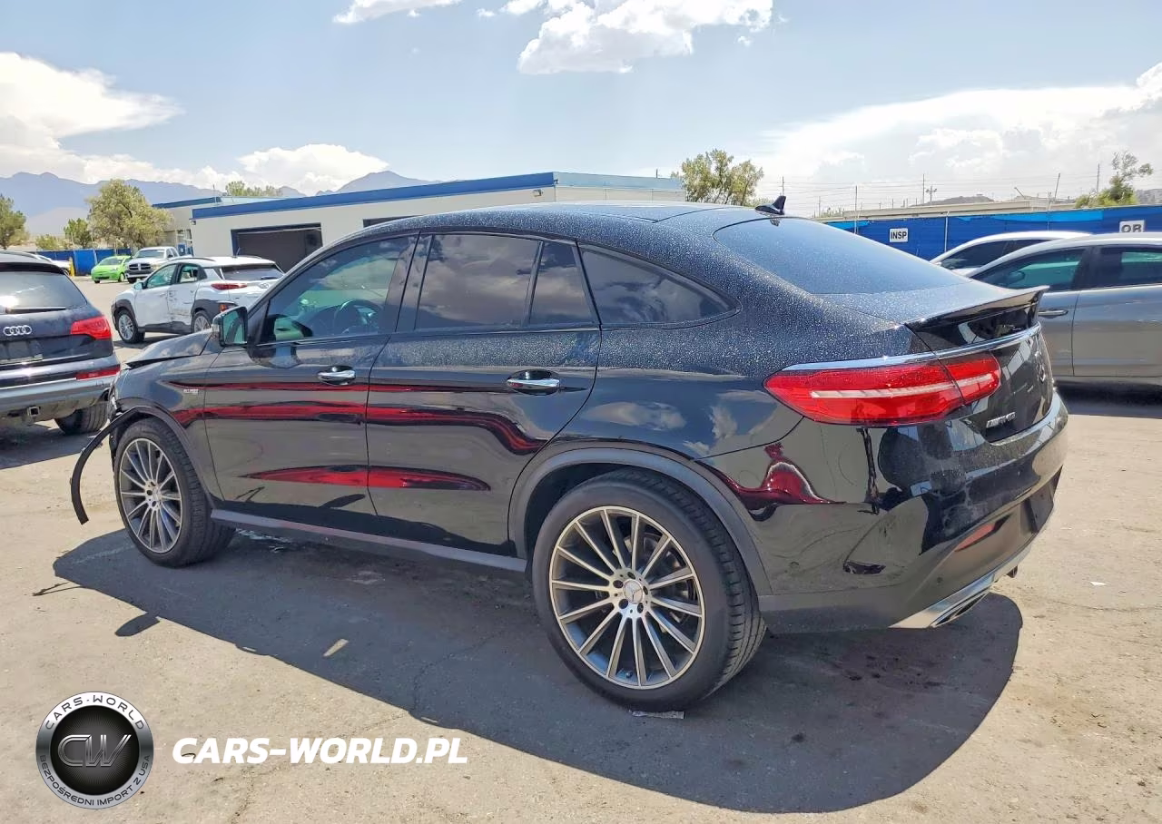 2017 Mercedes-Benz Gle Coupe 43 Amg VIN:4JGED6EB5HA086057 - 2
