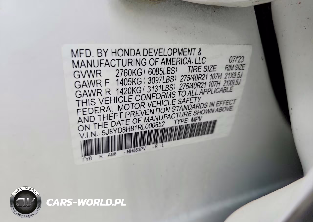 2024 Acura Mdx Type S Advance VIN:5J8YD8H81RL000652 - 12