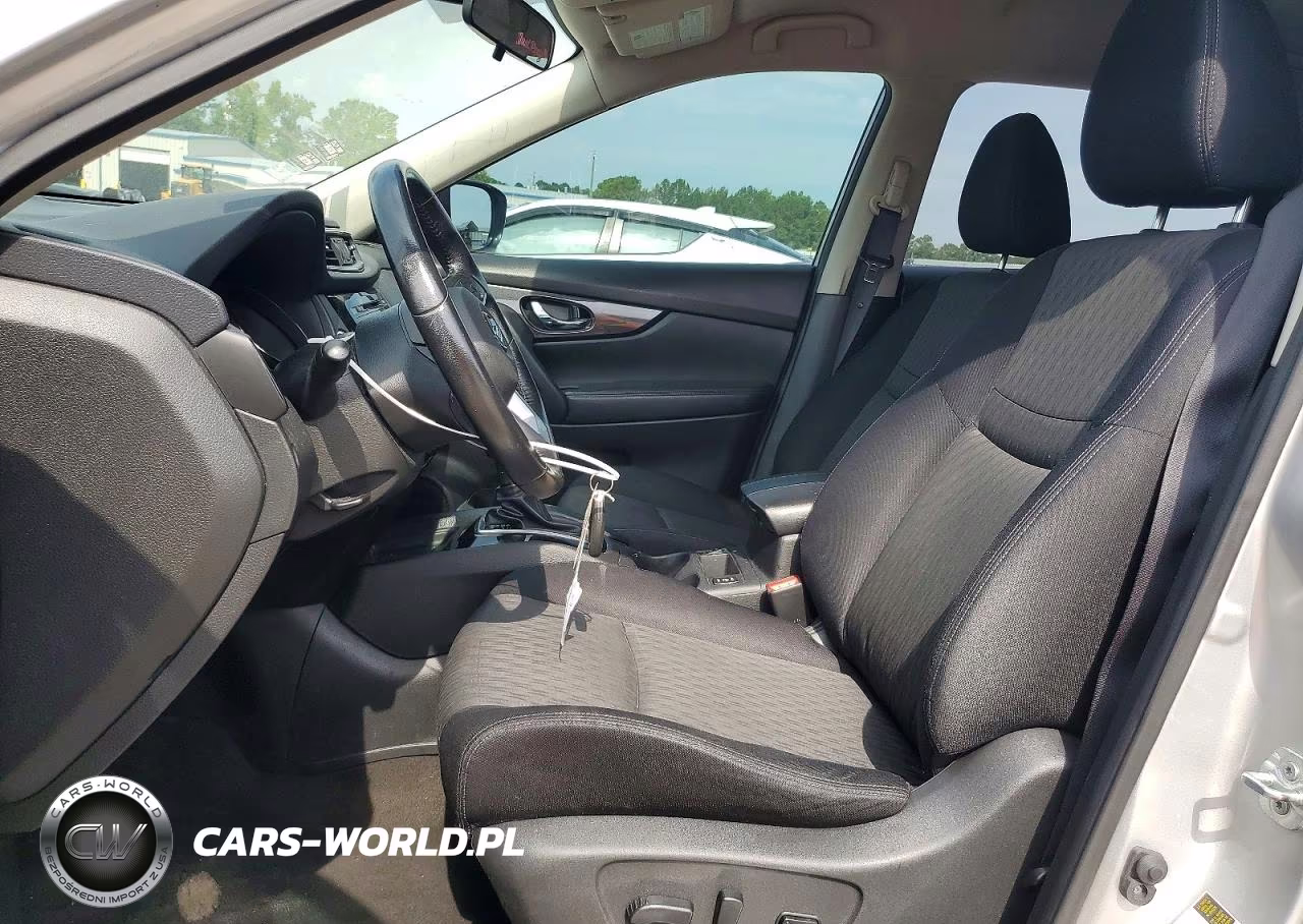 2017 Nissan Rogue Sv VIN:JN8AT2MT6HW145746 - 7