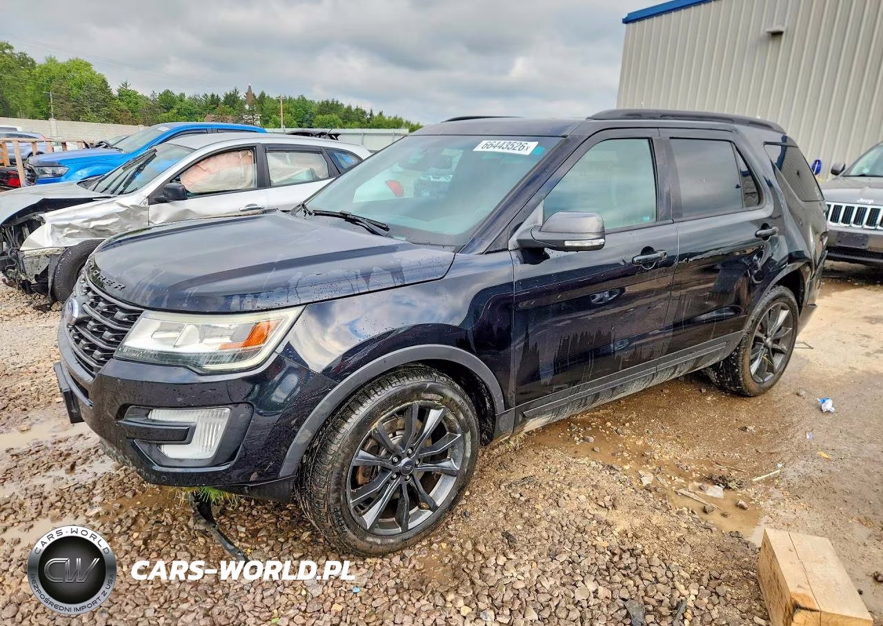 2017 Ford Explorer Xlt VIN:1FM5K8D85HGA56349 - 1