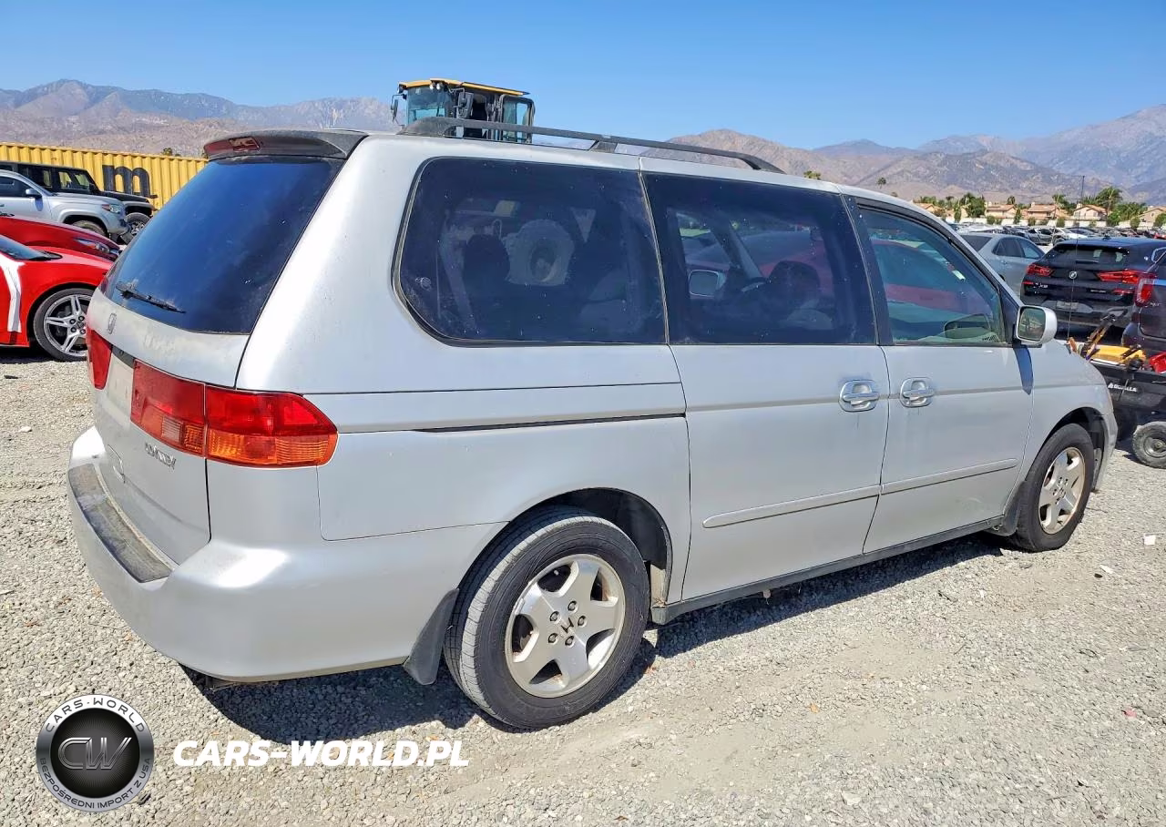 2001 Honda Odyssey Ex VIN:2HKRL18691H602154 - 3