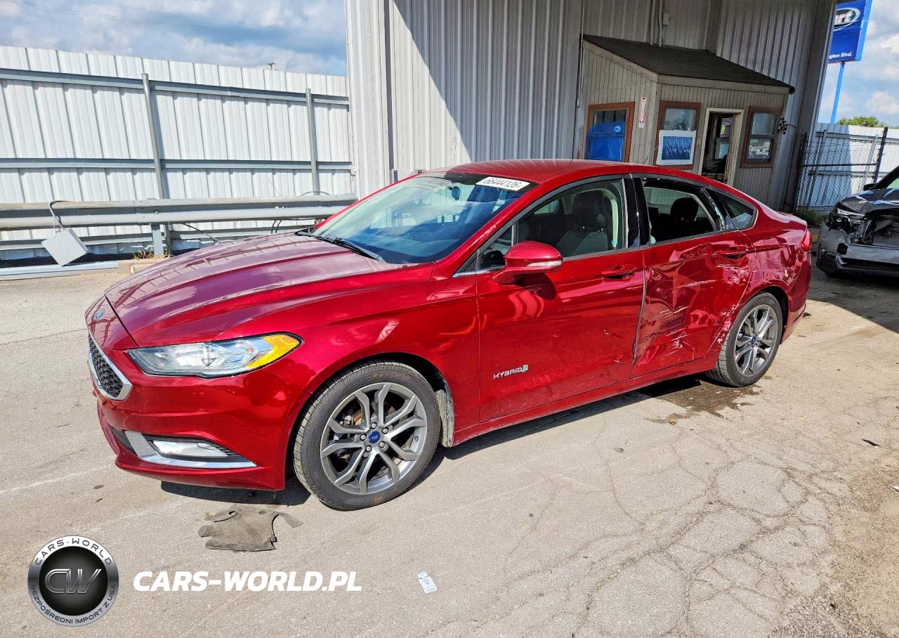 2017 Ford Fusion Se Hybrid VIN:3FA6P0LU3HR272922 - 1