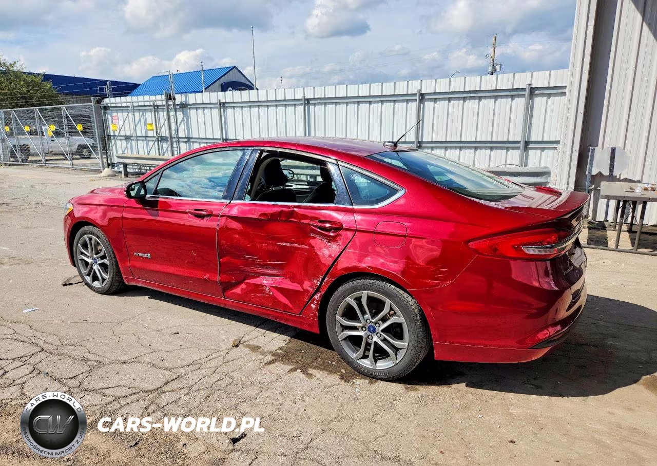 2017 Ford Fusion Se Hybrid VIN:3FA6P0LU3HR272922 - 2