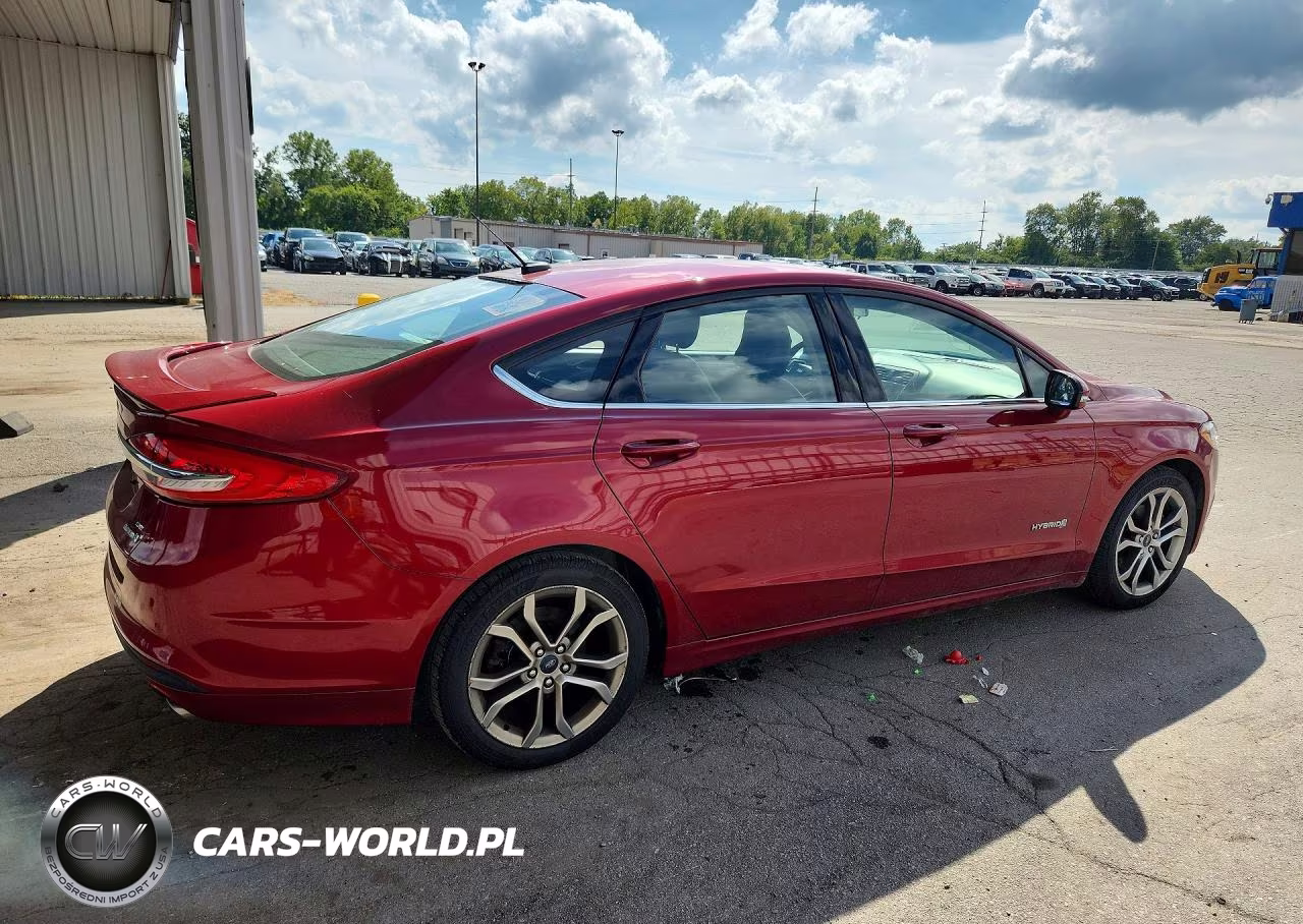 2017 Ford Fusion Se Hybrid VIN:3FA6P0LU3HR272922 - 3