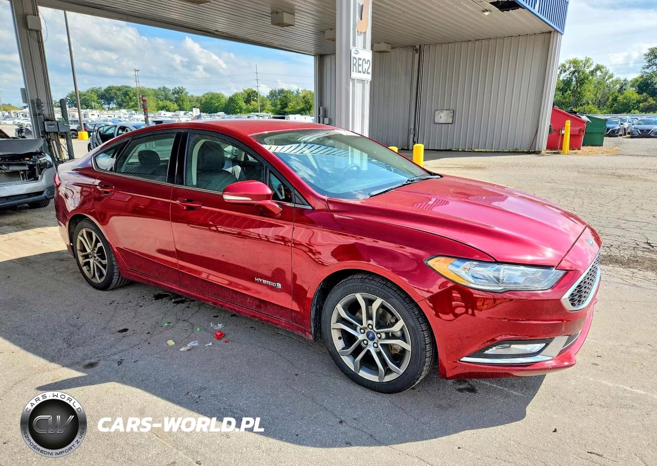 2017 Ford Fusion Se Hybrid VIN:3FA6P0LU3HR272922 - 4
