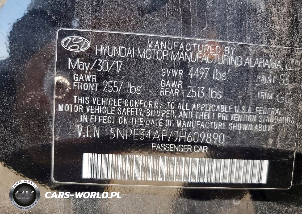 2018 Hyundai Sonata Sel VIN:5NPE34AF7JH609890 - 12