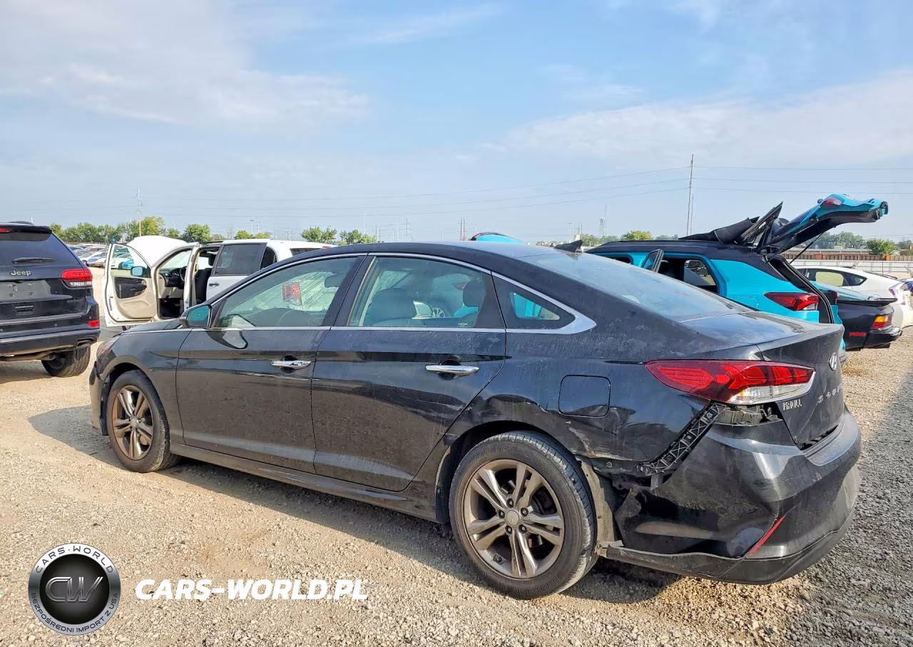 2018 Hyundai Sonata Sel VIN:5NPE34AF7JH609890 - 2