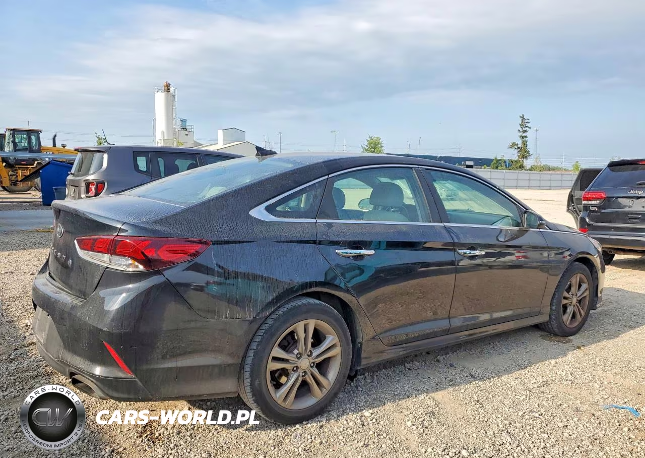2018 Hyundai Sonata Sel VIN:5NPE34AF7JH609890 - 3