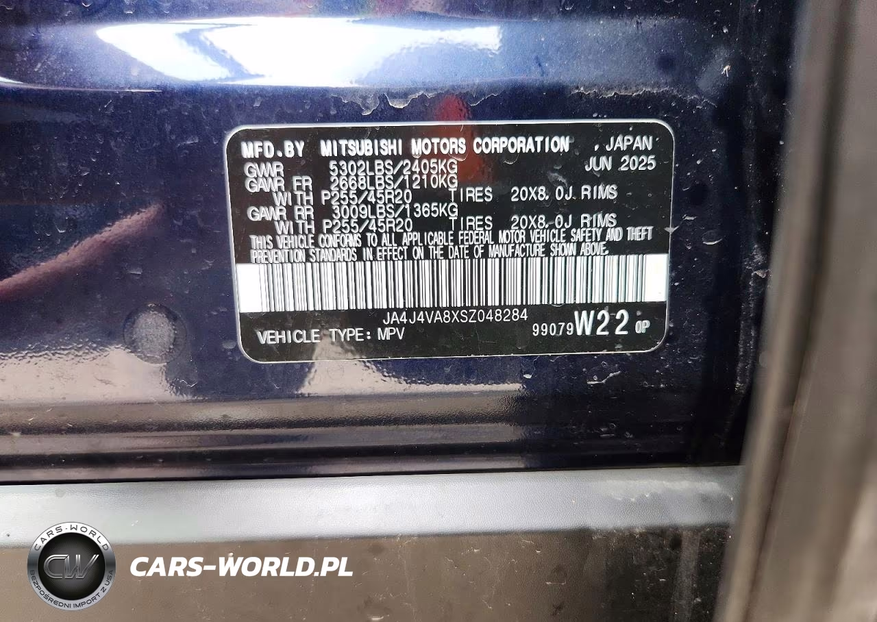 2025 Mitsubishi Outlander Se VIN:JA4J4VA8XSZ048284 - 13