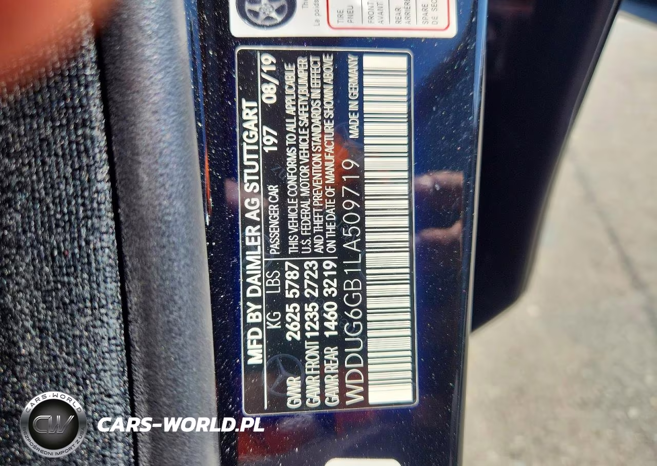 2020 Mercedes-Benz S 450 VIN:WDDUG6GB1LA509719 - 12